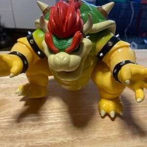 Nintendo Bowser Action Figure - Red, Green, Yellow
